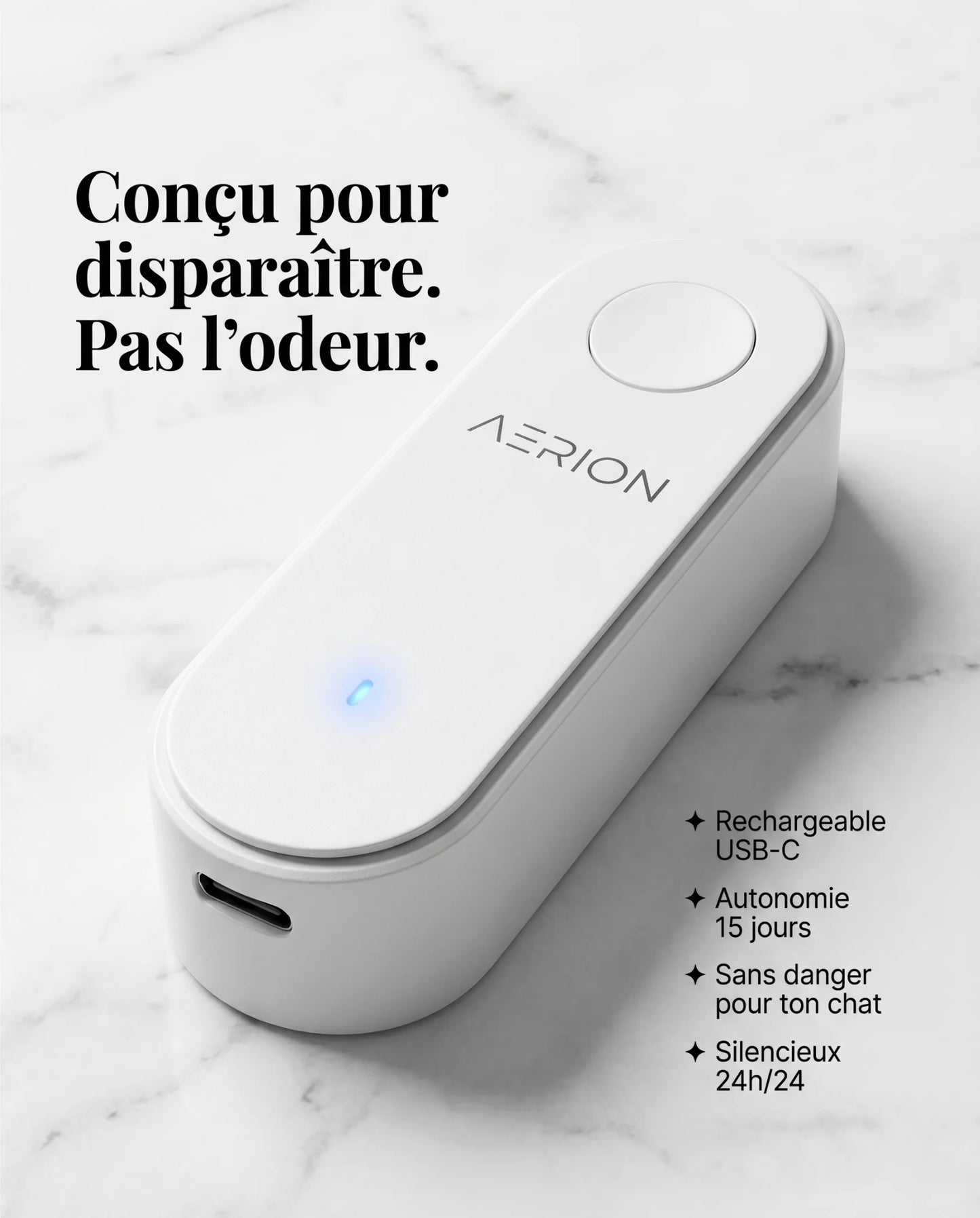 Ta maison ne devrait pas sentir ton chat.