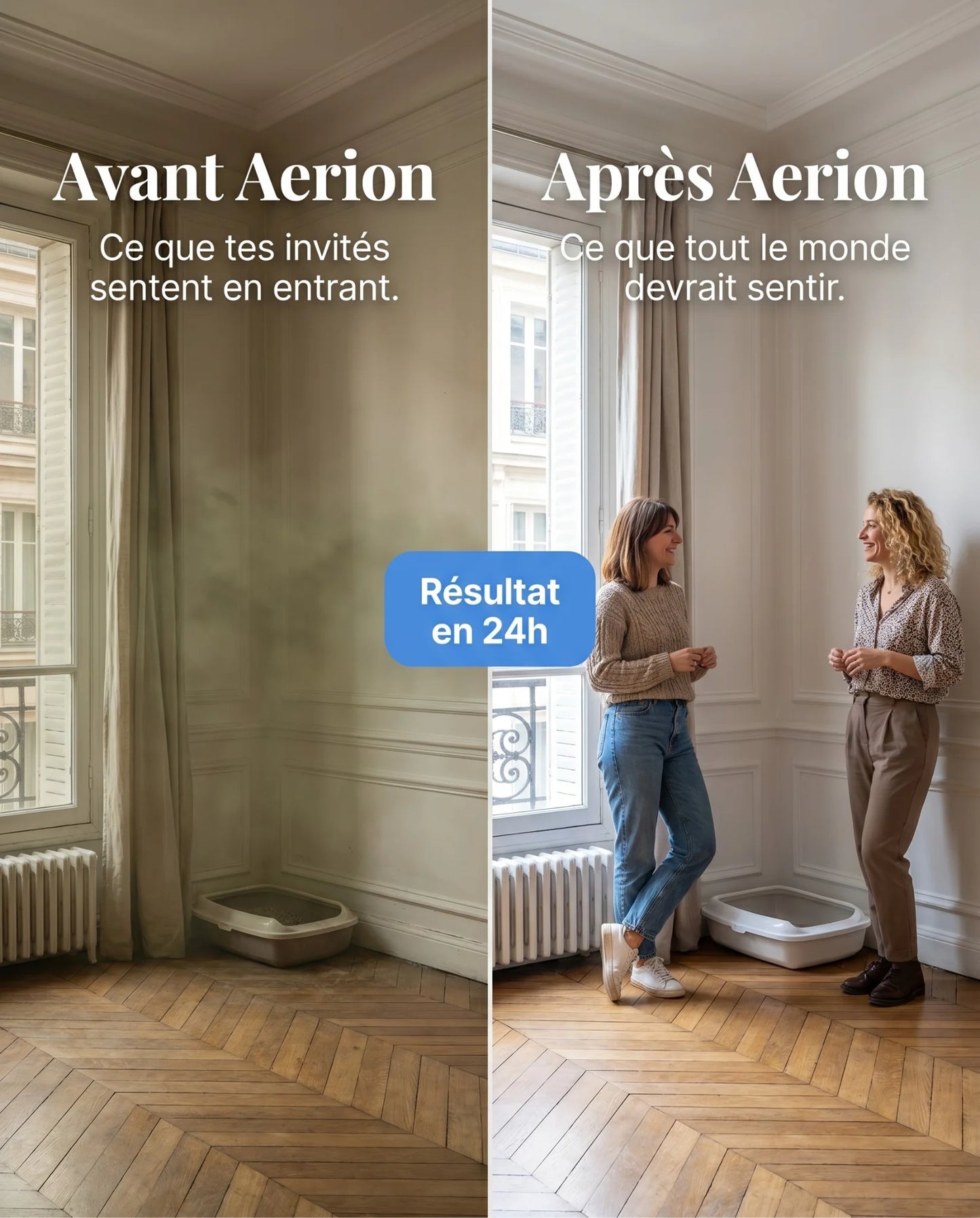 Ta maison ne devrait pas sentir ton chat.